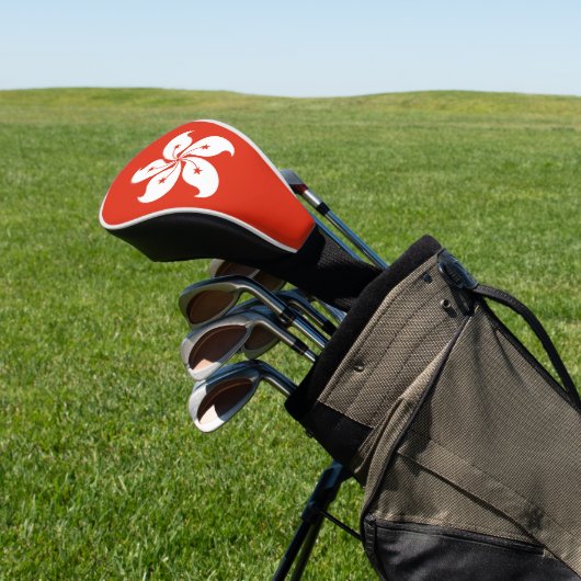 Hong Kong Flag Golfheadcover (Insitu)