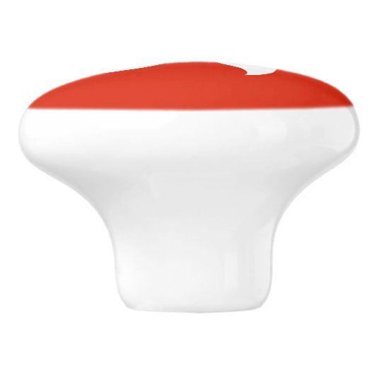 Hong Kong Flag Keramische Knop (Zijkant)