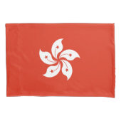 Hong Kong Flag Kussensloop (Voorkant)