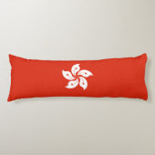 Hong Kong Flag Lichaamskussen (Voorkant)