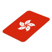 Hong Kong Flag Magneet (Linkerzijde)