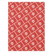 HONG KONG Flag MAP Stijlvol patriotticum Tafelkleed (Voorkant)