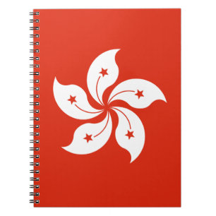 Hong Kong Flag Notitieboek