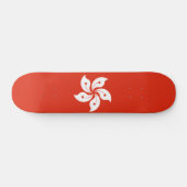 Hong Kong Flag Persoonlijk Skateboard (Horizontaal)