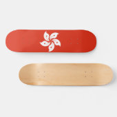 Hong Kong Flag Persoonlijk Skateboard (Horizontaal)