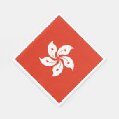 Hong Kong Flag Servet (Hoek)