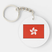 Hong Kong Flag Sleutelhanger (Voorkant)