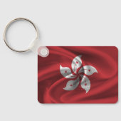 Hong Kong Flag Sleutelhanger (Achterkant)