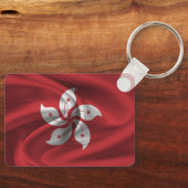 Hong Kong Flag Sleutelhanger (Voorkant)