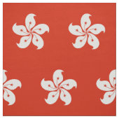 Hong Kong Flag Stof (Swatch)
