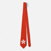 Hong Kong Flag Stropdas (Voorkant)