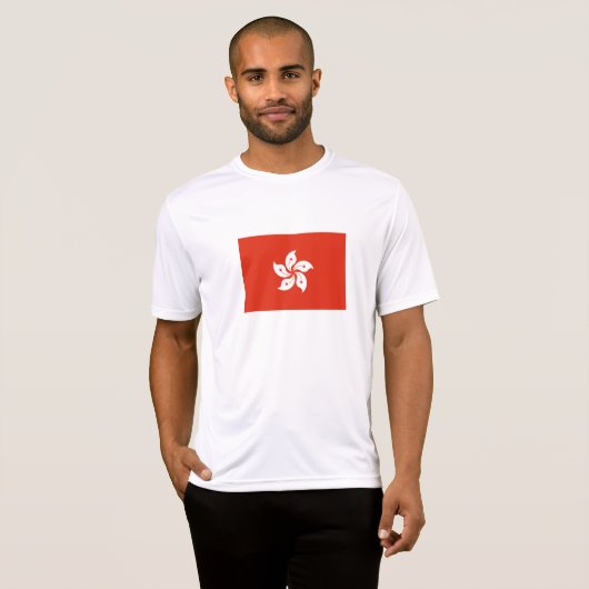 Hong Kong Flag T-shirt (Voorkant volledig)