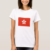 Hong Kong Flag T-shirt (Voorkant)