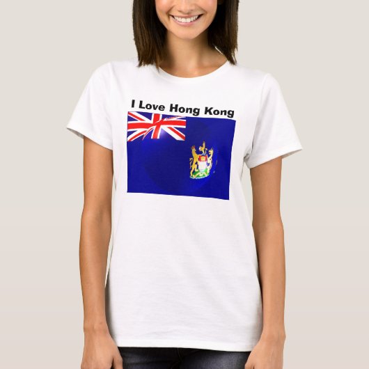 Hong Kong Flag T-shirt (Voorkant)