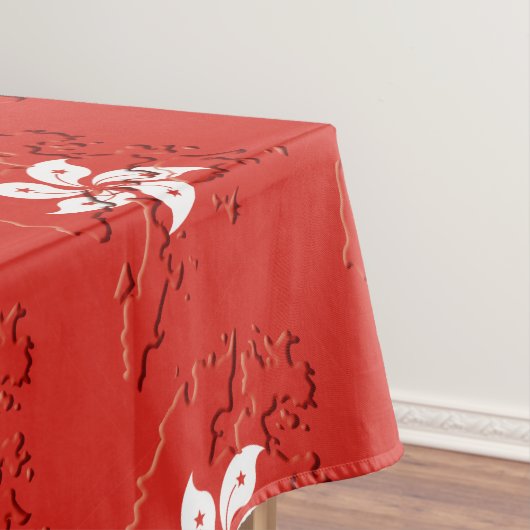 HONG KONG Flag Tafelkleed (Voorbeeld)