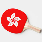 Hong Kong Flag Tafeltennisbatje (Zijkant)