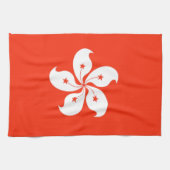 Hong Kong Flag Theedoek (Horizontaal)