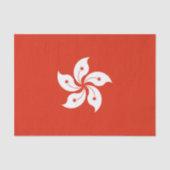 Hong Kong Flag Tissuepapier (Voorkant)