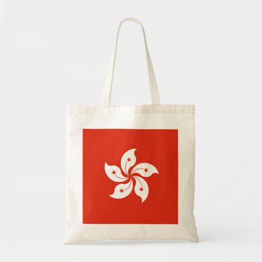Hong Kong Flag Tote Bag (Voorkant)