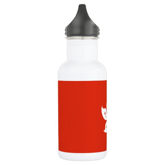 Hong Kong Flag Waterfles (Links)