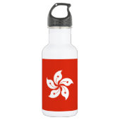 Hong Kong Flag Waterfles (Voorkant)