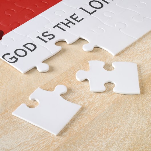 HONG KONG | Gezegende natie | HONG KONGER FLAG Legpuzzel (Zijkant)