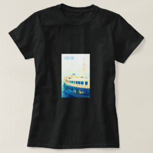 Hong Kong Harbour-veerboten T-shirt
