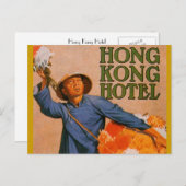Hong Kong Hotel Briefkaart (Voorkant / Achterkant)