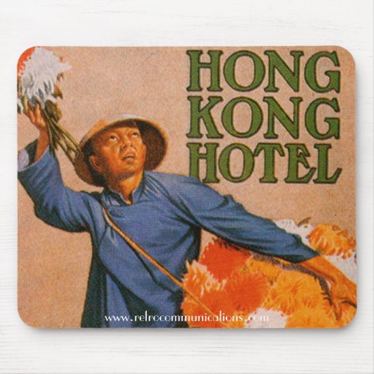 Hong Kong Hotel Mousepad Muismat (Voorkant)