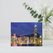 Hong Kong Island Briefkaart (Staand voorkant)