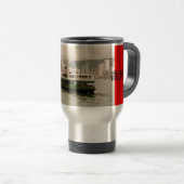 Hong Kong Island Star Ferry 香 港 Travel Mug Reisbeker (Voorkant rechts)