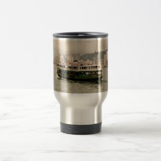 Hong Kong Island Star Ferry 香 港 Travel Mug Reisbeker