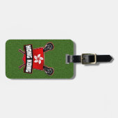 Hong Kong Lacrosse Bagagelabel Sjabloon (Voorkant horizontaal)