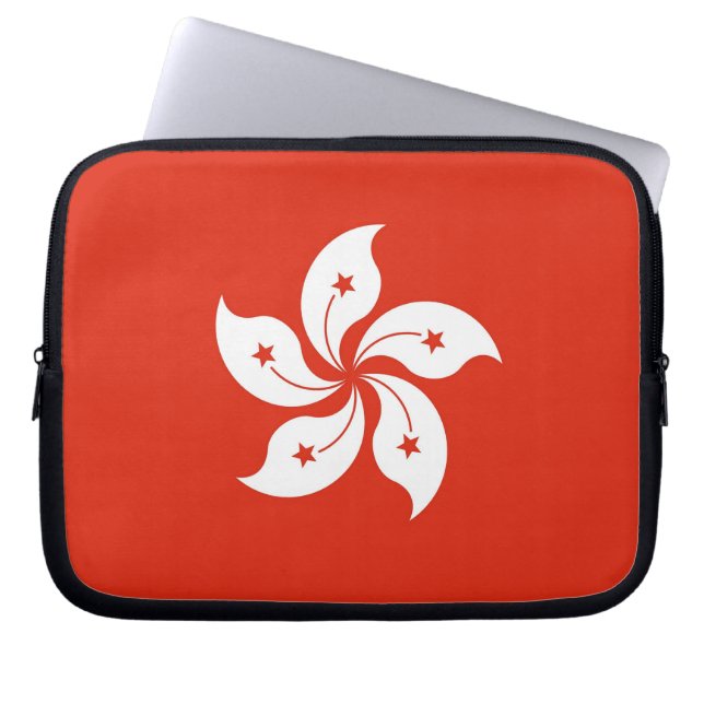 Hong Kong-laptophoes Laptop Sleeve (Voorkant)
