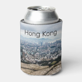 Hong Kong Lion Rock Hill Skyline Panorama Souvenir Blikjeskoeler