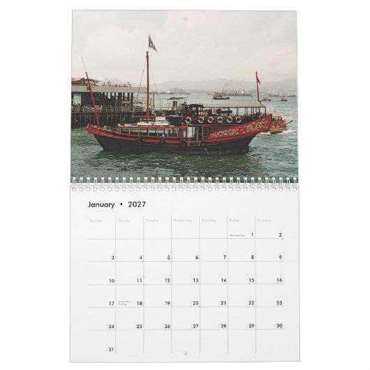 Hong Kong, Macau, China Wall Calendar 2015 Kalender (Jan 2027)