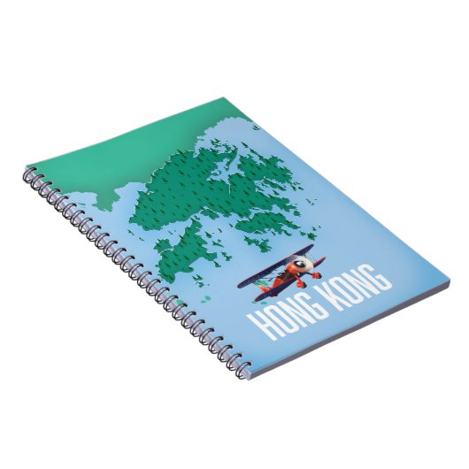 Hong Kong Map Notitieboek (Rechterzijde)