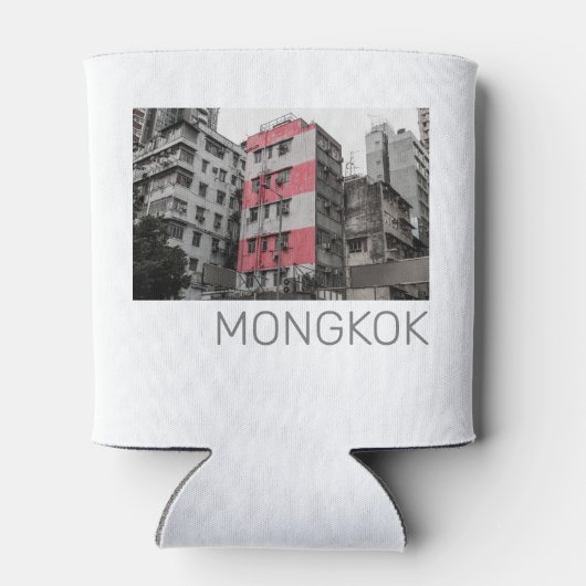 Hong Kong Mongkok China Kowloon Fine Art Souvenir Blikjeskoeler (Achterkant)