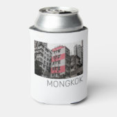 Hong Kong Mongkok China Kowloon Fine Art Souvenir Blikjeskoeler (Blikje Achterkant)