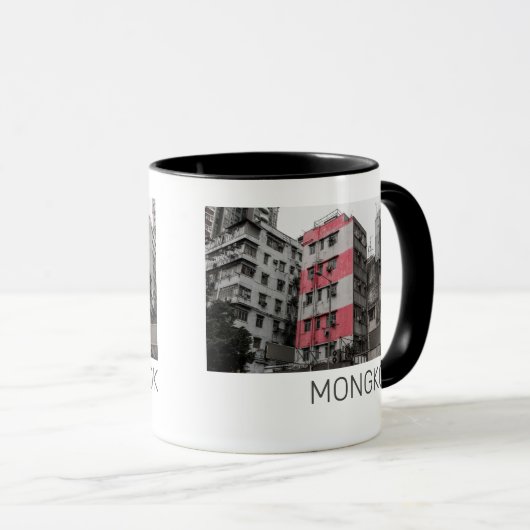 Hong Kong Mongkok China Kowloon Fine Art Souvenir Mok (Voorkant rechts)