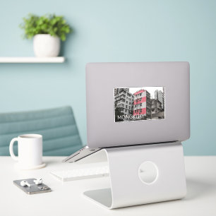 Hong Kong Mongkok China Kowloon Fine Art Souvenir Sticker