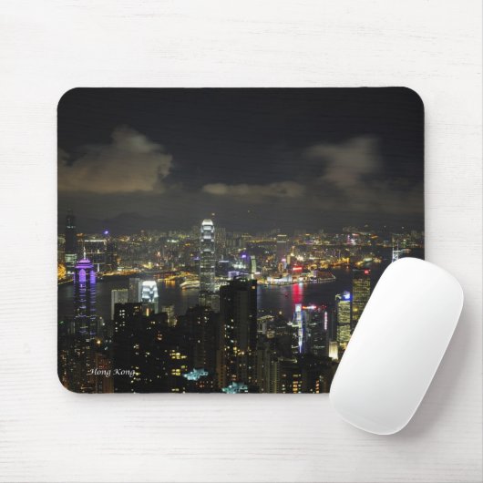 Hong Kong Mousepad Muismat (Met muis)