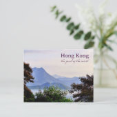 Hong Kong New Territories Travel Post Kaart (Staand voorkant)
