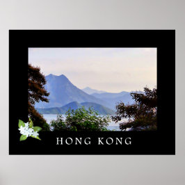 Hong Kong New Territories Travel Poster