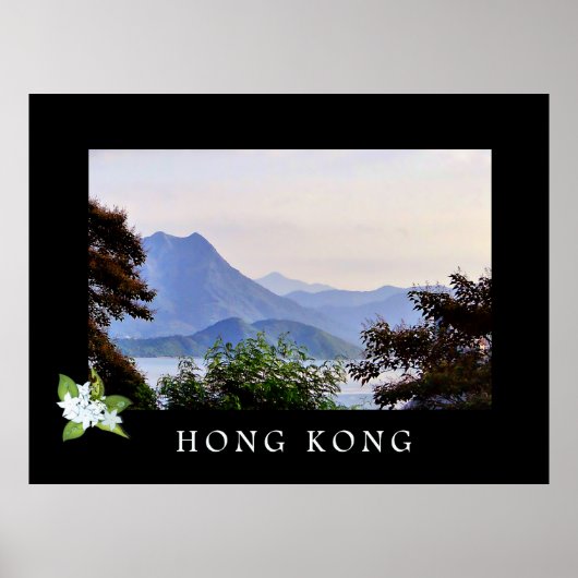 Hong Kong New Territories Travel Poster (Voorkant)