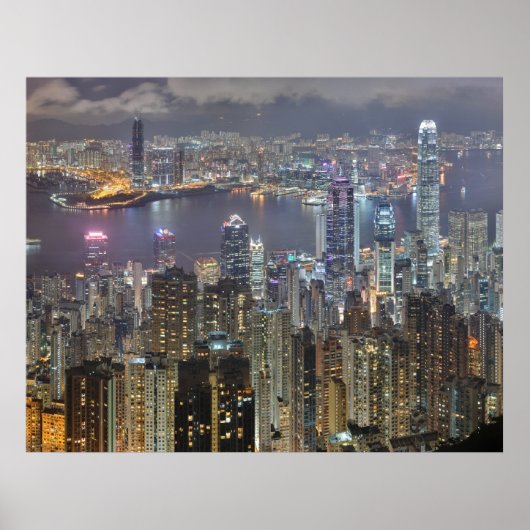 Hong Kong Night Print (Voorkant)