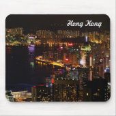 Hong Kong Nightscape Travel Muismat (Voorkant)
