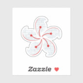 Hong Kong Orchid Sticker (Vel)