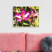Hong Kong Orchid Tree Canvas (Insitu (Woonkamer))