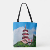 Hong Kong Pearl van de Orient Canvas tas (Achterkant)